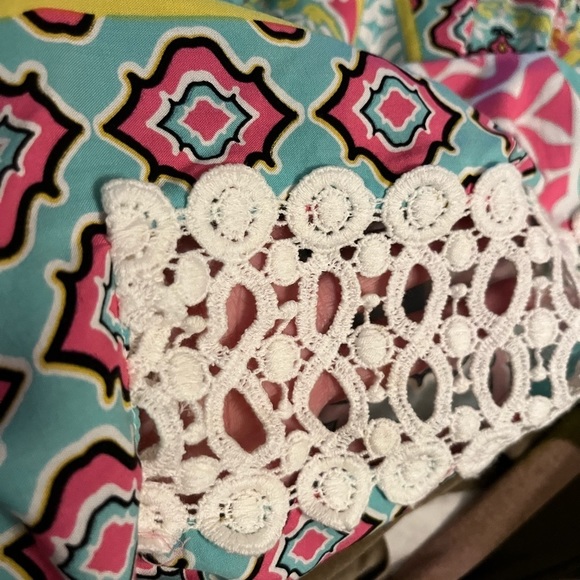 𝅺Pink and green tunic, Multiples, size PM. Perfect condition. - Picture 6 of 6